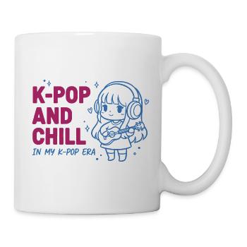 K-Pop et chill à mon époque K-Pop Musique coréenne - Mug blanc - blanc - Droite