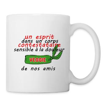Des_esprits_contestataires_dans_des_corps_sensible - Mug blanc - blanc - Droite