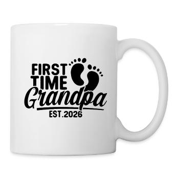 Opa 2026 - Stolzer Opa - Geschenkidee - Tasse - Weiß - Rechts
