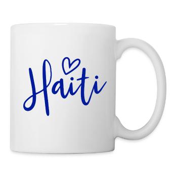 Haiti Heart Women's Love Haiti - Tasse - Weiß - Rechts