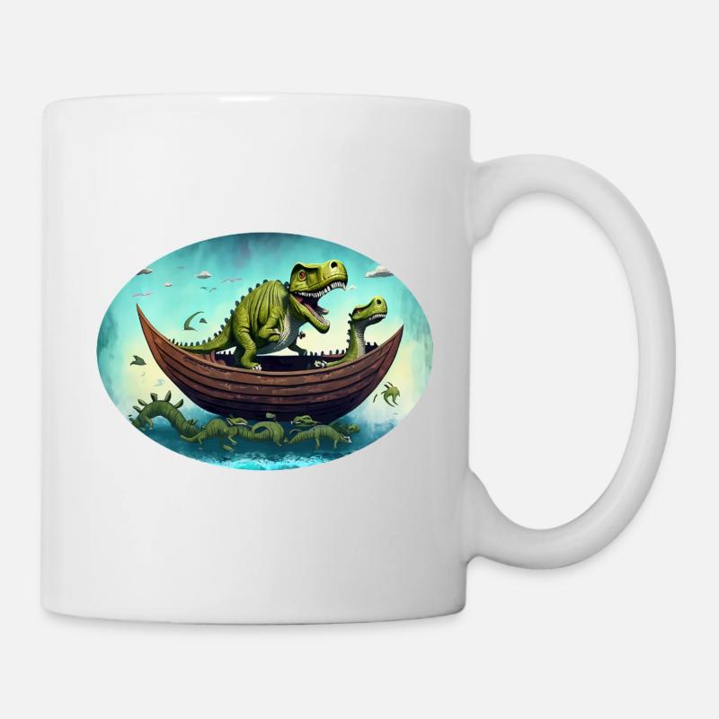 Dino Ark - Mug - white