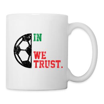 En Italie, nous avons confiance - Mug blanc - blanc - Droite