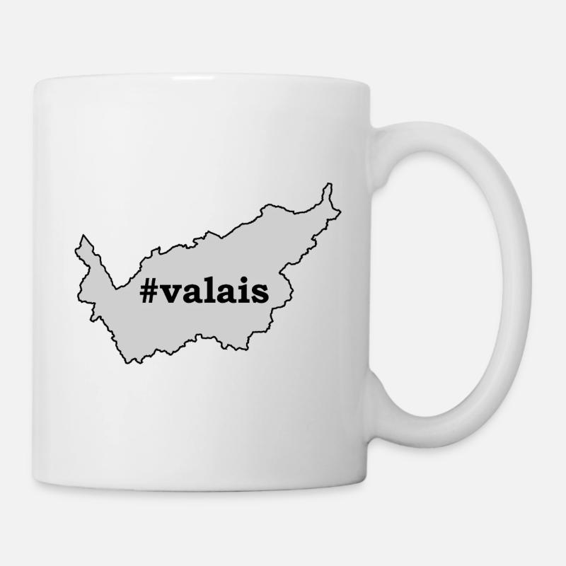 VS Valais / Wallis - Mug blanc - blanc