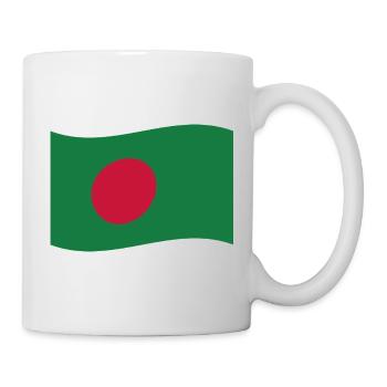 Bangladesh flag - Mug - white - Right