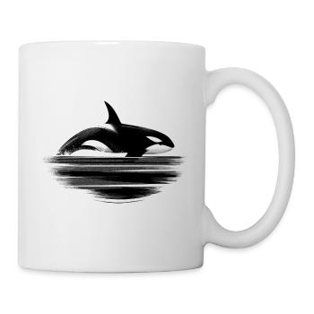 Orca - Tasse - Weiß - Rechts