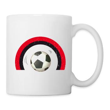BALL unter Bogen - Tasse - Weiß - Rechts