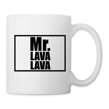 Monsieur Lava Lava - Mug blanc - blanc - Droite