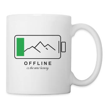 Digitale Entgiftung - Tasse - Weiß - Rechts