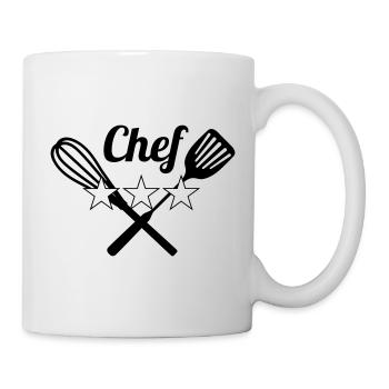 Chef - Kitchen - Cook - Mug - white - Right