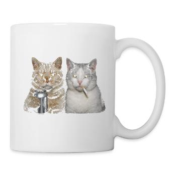 Hardtekk Tekke East Germany Cats - Mug - white - Right