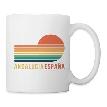 Andalusia Spain - Mug - white - Right