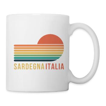 Sardinien, Italien - Tasse - Weiß - Rechts