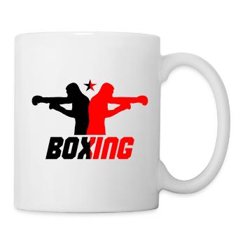 Boxer - Tasse - Weiß - Rechts