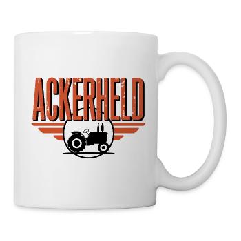 Ackerheld Tractor Farmer Farmer Agriculture - Mug - white - Right