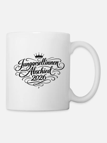 Junggesellinnenabschied 2026 Jga - Tasse - Weiß