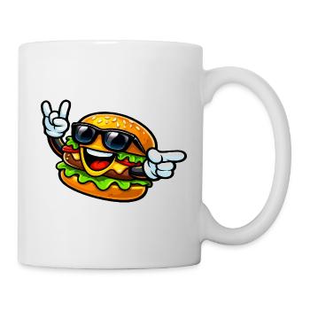 Cheerful Citizen with Sunglasses - Mug - white - Right