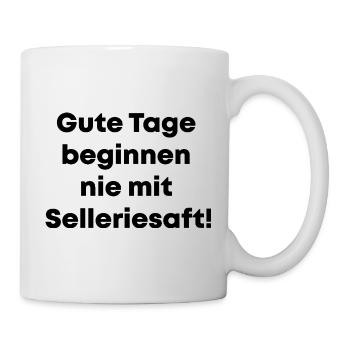 Neues von den Problämzonen - Tasse - Weiß - Rechts