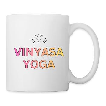 Vinyasa Yoga Gradient - Mug - white - Right