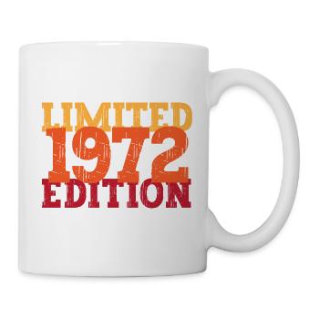 Vintage 1972 - Tasse - Weiß - Rechts