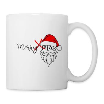 Merry_X_Mas - Tasse - Weiß - Rechts