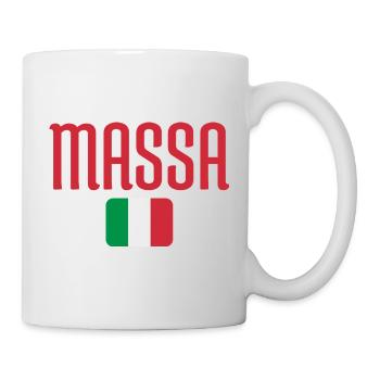 Massa Italy Flag  - Mug - white - Right