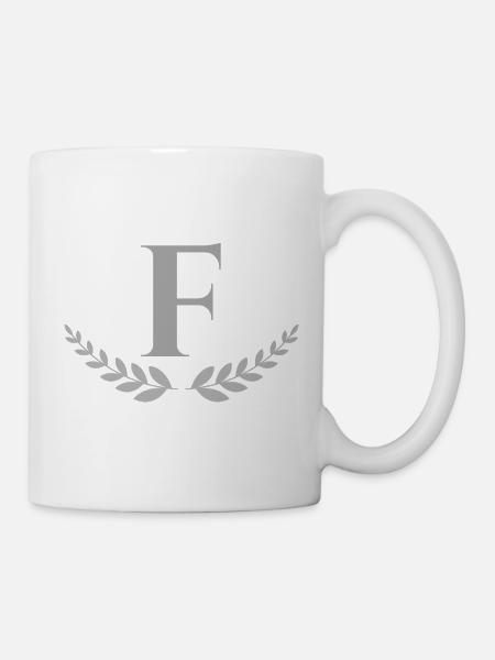 F - Tasse - Weiß