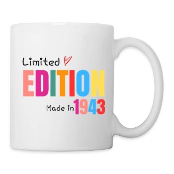 Limitierte Auflage Hergestellt 1943 - Tasse - Weiß - Rechts