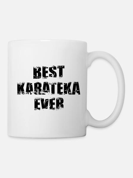 Karateka - Tasse - Weiß