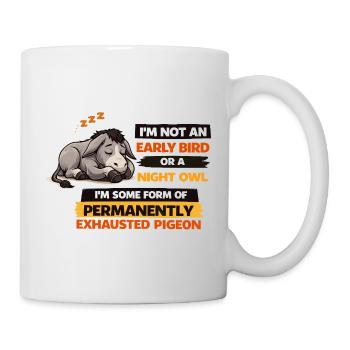 Permanently Exhausted Pigeon - Mug - white - Right