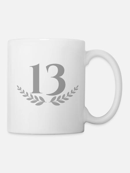 13 - Tasse - Weiß