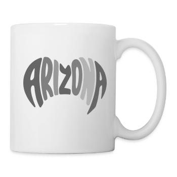 Arizona Lettering - Mug - white - Right