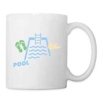 Les sauveteurs adorent les nageurs sauveteurs - Mug blanc - blanc - Droite