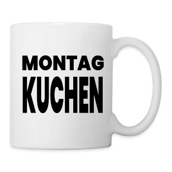 Kuchen - Tasse - Weiß - Rechts