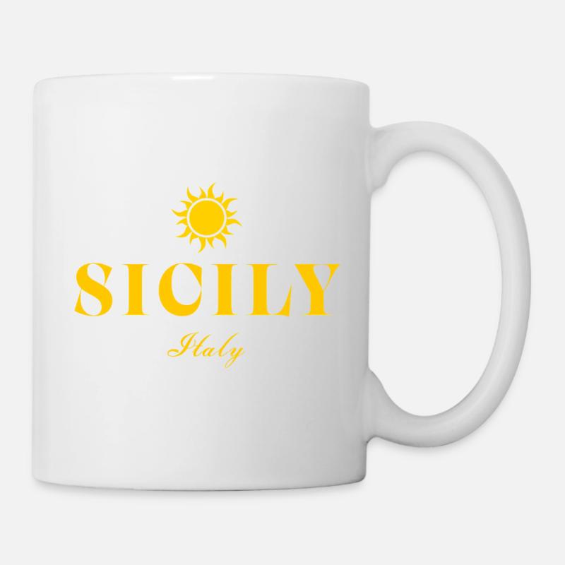Sicily Italy Sun - Mug - white