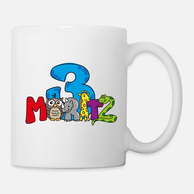 Moritz 3rd Birthday - Mug - white