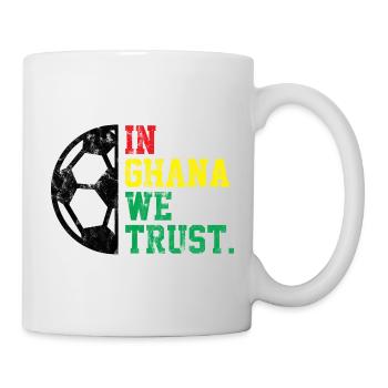 In Ghana we trust - Tasse - Weiß - Rechts