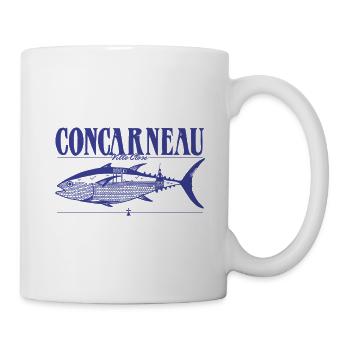 Concarneau Ville Close Thon - Mug blanc - blanc - Droite