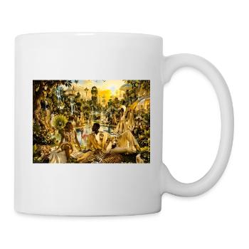 Golden Garden of Eden Designer EDITION - Mug - white - Right