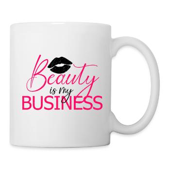 Beauty is My Business Maquilleuse MUA Salon - Mug blanc - blanc - Droite