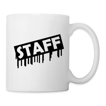 staff - Tasse - Weiß - Rechts