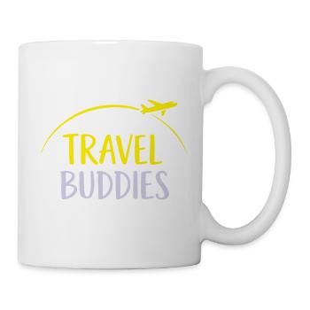 Travel buddies - Tasse - Weiß - Rechts