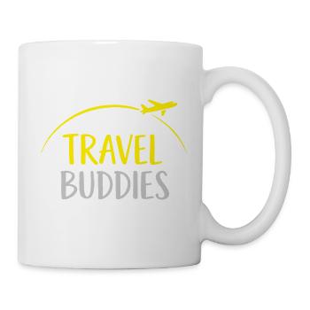 Travel buddies - Tasse - Weiß - Rechts