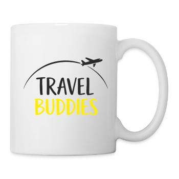 Travel buddies - Tasse - Weiß - Rechts