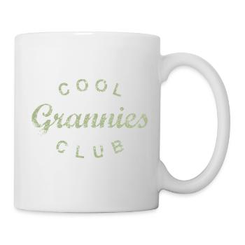 Cool Grannies Club Großmutter Muttertag Geschenk - Tasse - Weiß - Rechts