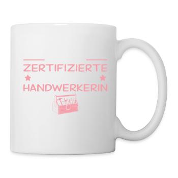 Craftswoman 5 étoiles meilleur cadeau d’artisane - Mug blanc - blanc - Droite