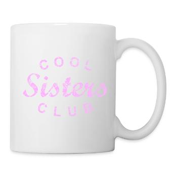 Cool Sisters Club Sister Gift - Mug - white - Right