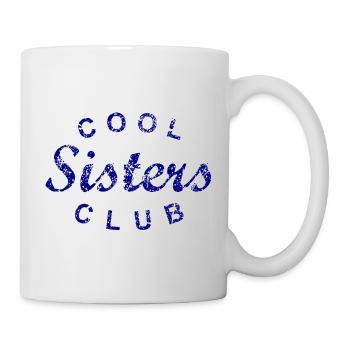 Cool Sisters Club Sister Gift - Mug - white - Right