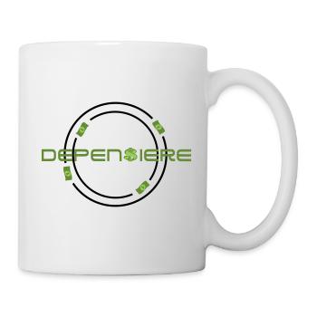 Spender - Tasse - Weiß - Rechts