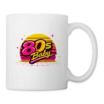 80s Retro Disco - Mug - white - Right