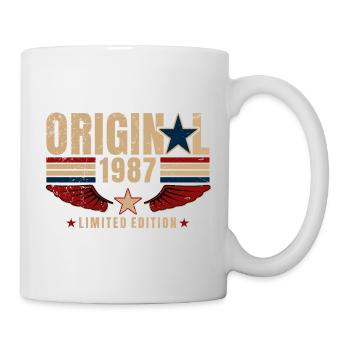 Cadeau du 39e anniversaire Millésime original 1987 - Mug blanc - blanc - Droite